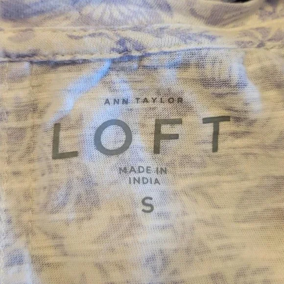 LOFT Floral Tunic Tank - Picture 8 of 11